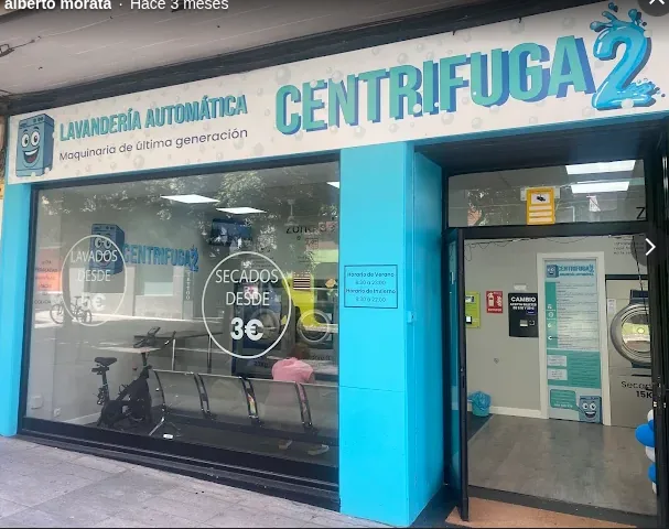 Lavandería CENTRIFUGA2 fachada
